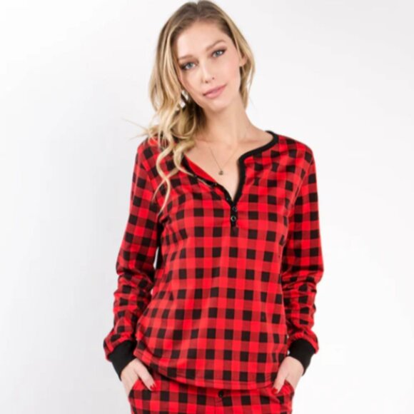 Brand new women’s Ripzone long-sleeved buffalo check shirt top - Picture 13 of 16